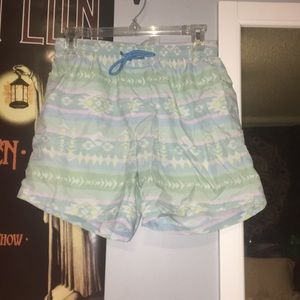 Bear Bottom Aztec swim trunks
